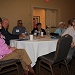 Judy & Guy Curtis, Dale & Rosa Curtis, Peggy Proper & cousin Ron Curtis listen to reunion presentations