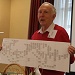 Don Wolfe shows his family tree.