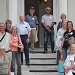 Exiting tour at the Confederate White House